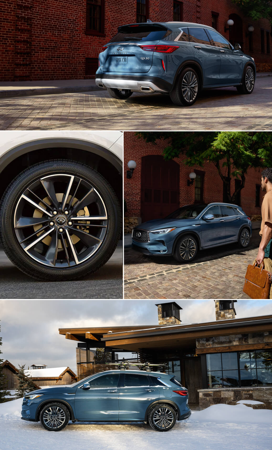 Trim Levels & Amenities: INFINITI QX50 vs. Acura RDX